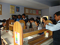 science lab